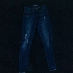 These are wax jeans and the are size 3